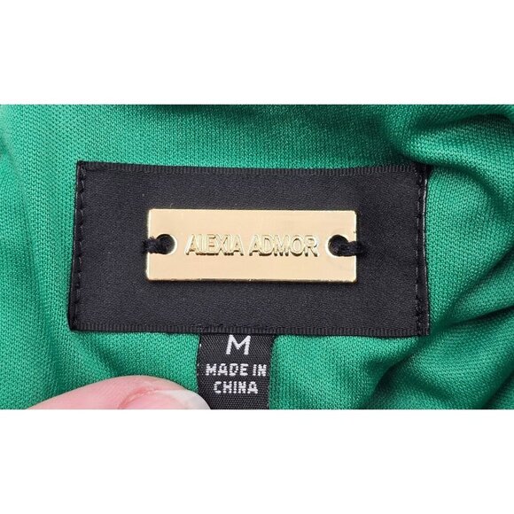 Women's - Alexia Admor Illy Green Dolman Sleeve Dress, Size Medium - Picture 8 of 9